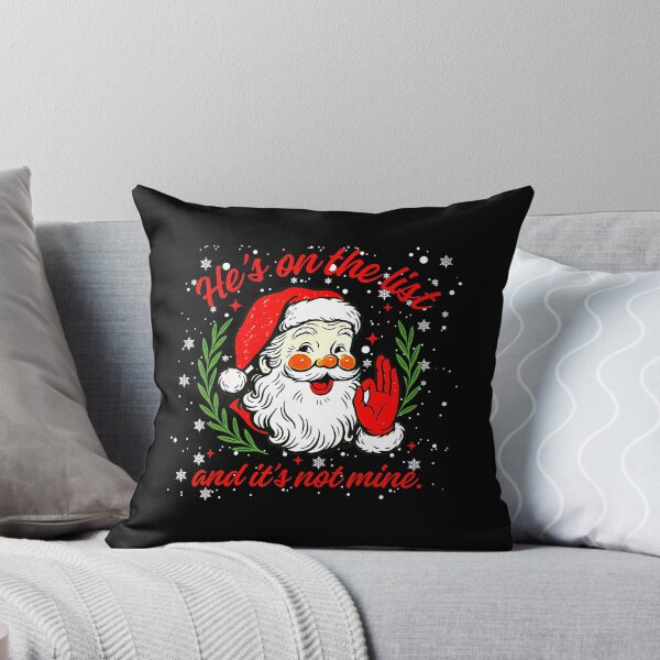 Item preview, Hes On The List Not Mine Santa Funny Christmas Xmas Pajama  designed and sold by JEFDodsonArt.