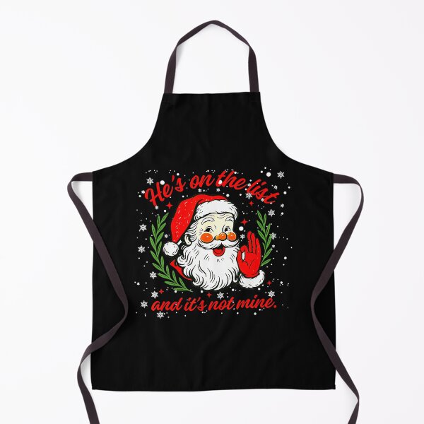 Item preview, Hes On The List Not Mine Santa Funny Christmas Xmas Pajama  designed and sold by JEFDodsonArt.