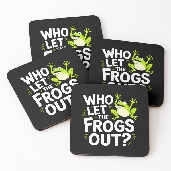 Item preview, Who Let The Frogs Ou Funny Frog Lovers designed and sold by TerryAnnie.