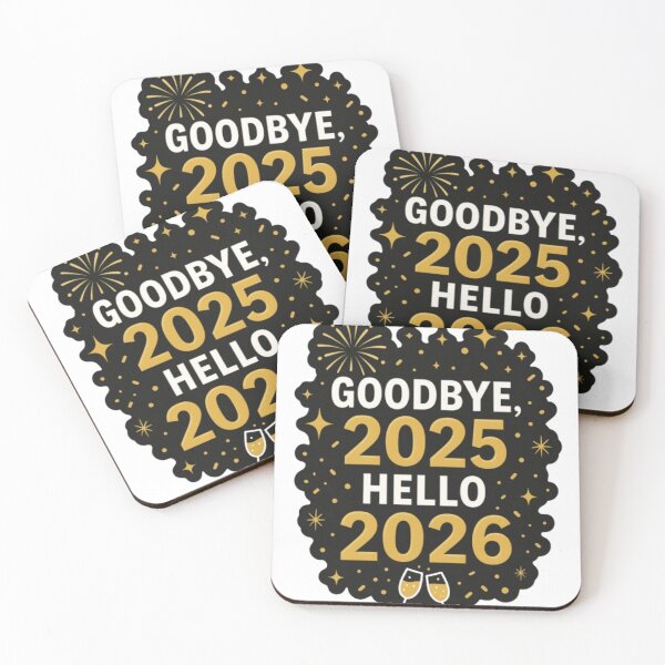 Item preview, Goodbye 2025 Hello 2026 Sticker – New Year Fireworks Party Design designed and sold by Gurjeetpixelart.