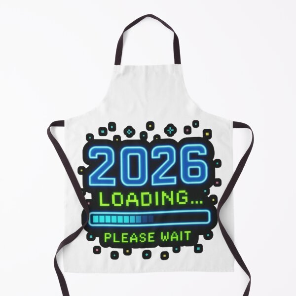 Item preview, 2026 Loading Sticker – Gamer Progress Bar Neon Pixel Art designed and sold by Gurjeetpixelart.