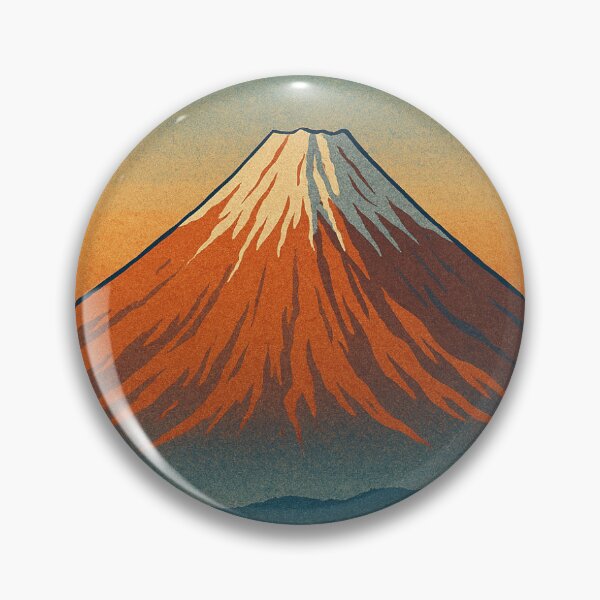 Item preview, “Fine Wind, Clear Morning (Red Fuji)” from Thirty-Six Views of Mount Fuji by Katsushika Hokusai designed and sold by djantwork.