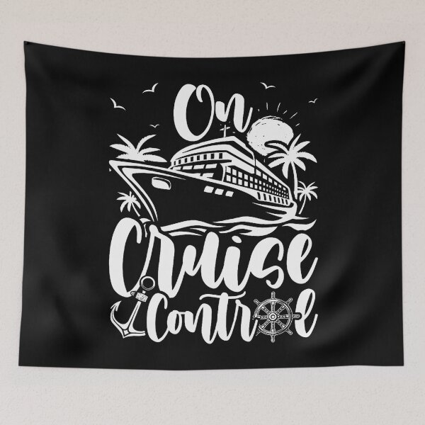 Item preview, Cruise On Control Funny Boat Cruising Travel Summer Vacation designed and sold by TerryAnnie.