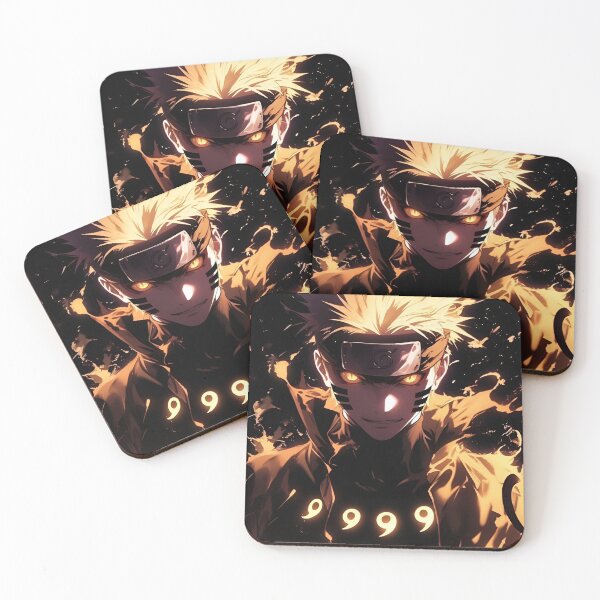 Item preview, Naruto- Awakened Shinobi Energy – Glowing Anime Style Art (Kurama) designed and sold by Dyan4.