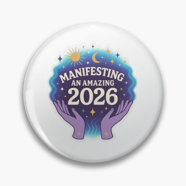 Artikelvorschau, Manifestiere einen fantastischen Sticker für 2026 – Himmlische magische Hände entworfen und verkauft von Gurjeetpixelart.