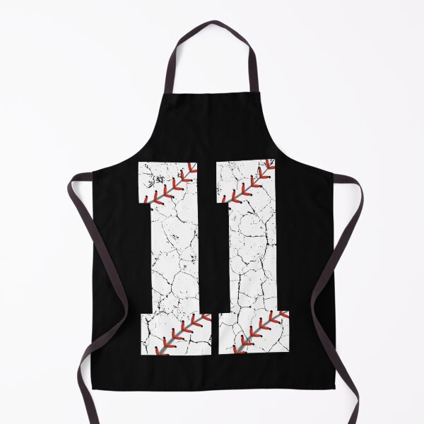 Item preview, Baseball Birthday 11 Distressed Number with Red Stitches designed and sold by JRRTs.