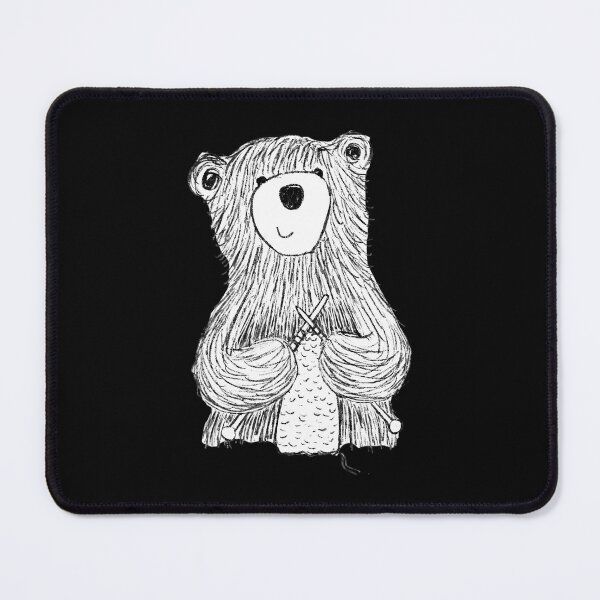 Item preview, Knitting Bear designed and sold by TerryAnnie.