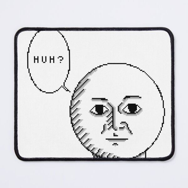Item preview, Confused Pixel Face Meme – “Huh?” Retro 8-Bit Reaction Art designed and sold by Melivo-Pixel.