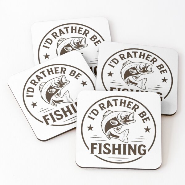 Item preview, I'd Rather Be Fishing Vintage Bass Design designed and sold by H2Texts.