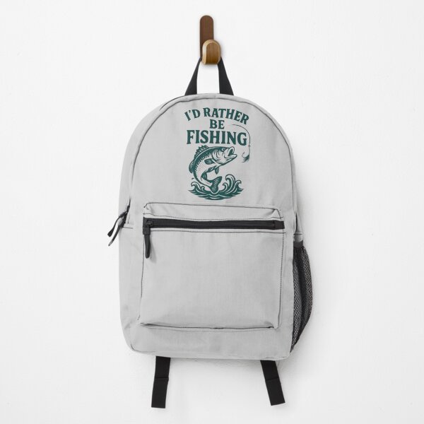 Item preview, I'd Rather Be Fishing Funny Green Angler Graphic designed and sold by H2Texts.