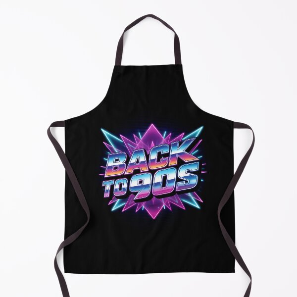 Item preview, BACK TO THE 90s Retro Chrome Logo – 80s Sci-Fi, Synthwave & Arcade Nostalgia Design designed and sold by paulo silveira.