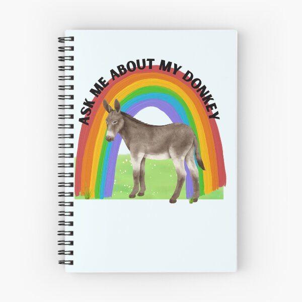 Item preview, Ask me about my Donkey  designed and sold by Soccer4ja9.