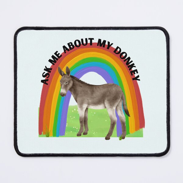 Item preview, Ask me about my Donkey  designed and sold by Soccer4ja9.