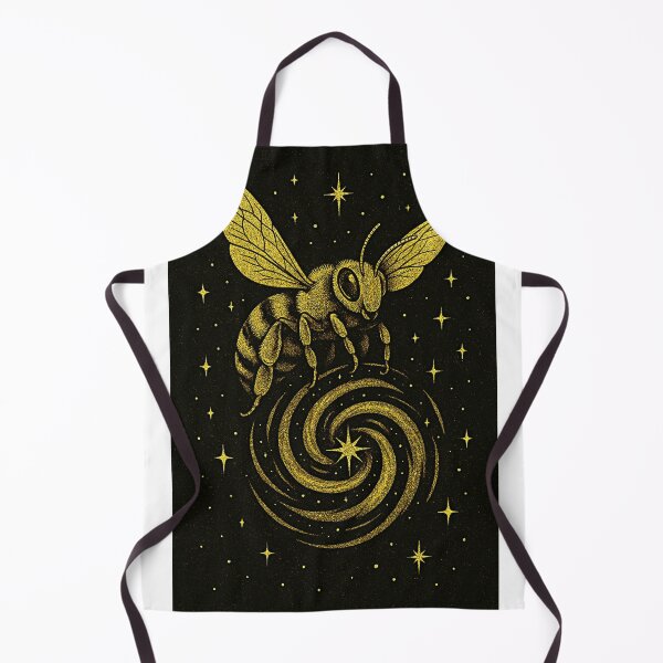 Item preview, Golden Cosmic Bee Galaxy Art designed and sold by Expl0rer.