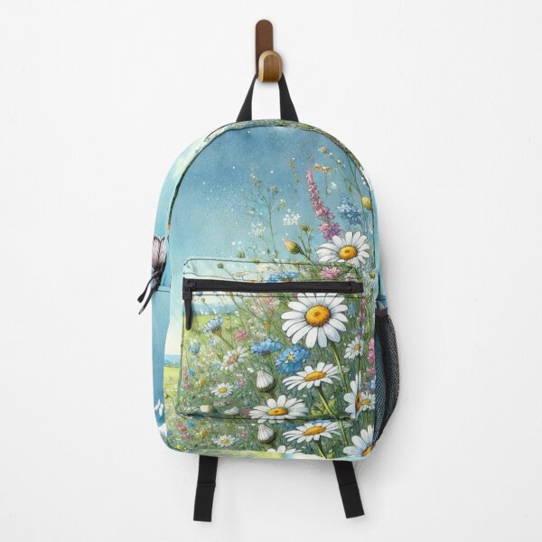 Item preview, Daisy Meadow Bliss – Peaceful Summer Garden Art designed and sold by denip.
