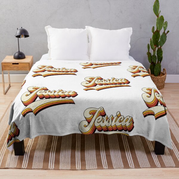 Item preview, Jessica Name Retro 70s Vintage design designed and sold by Teelogic.