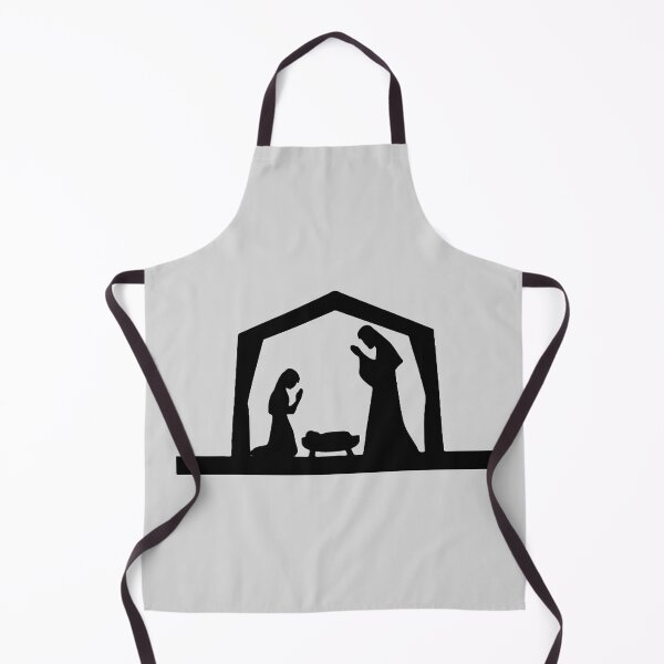 Item preview, Nativity Silhouette – Holy Family Christmas Scene designed and sold by AzizamWorks.