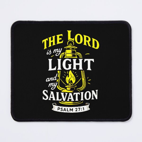 Item preview, Psalm 27:1 The LORD is my Light and my Salvation designed and sold by plushism.