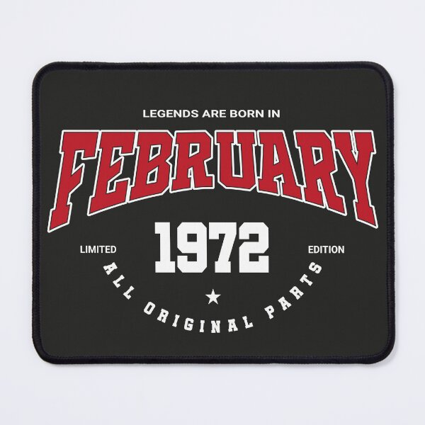 Item preview, February legends 1972 designed and sold by HB Shirts.