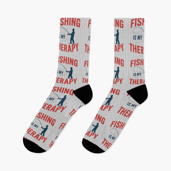 Item preview, Fishing Is My Therapy designed and sold by H2Texts.