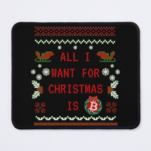 Item preview, Bitcoin Christmastime designed and sold by Silvernuit.
