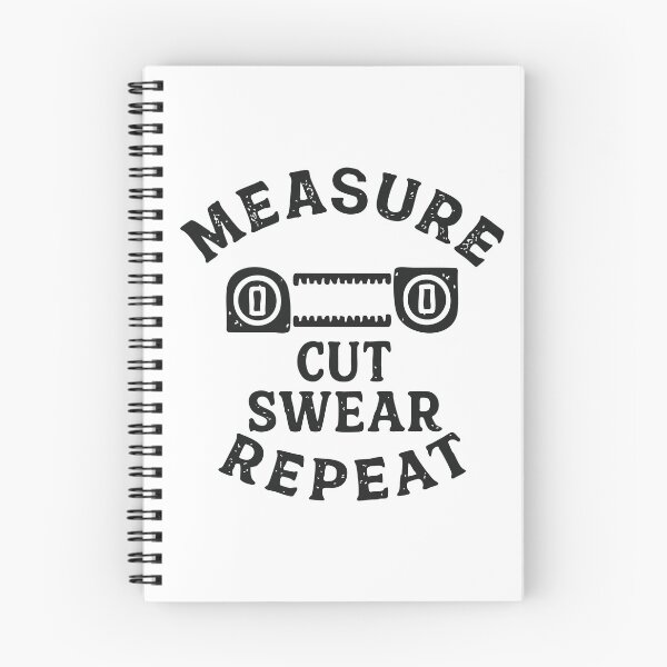 Item preview, measure cut swear repeat designed and sold by CloudyPress.