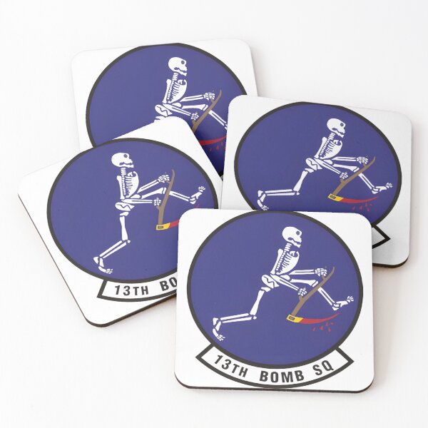 Item preview, 13th Bomb Squadron Grim Reaper Emblem designed and sold by CharlieDesings.