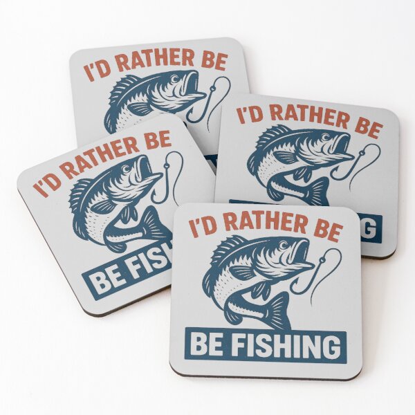 Item preview, I'd Rather Be Fishing designed and sold by H2Texts.