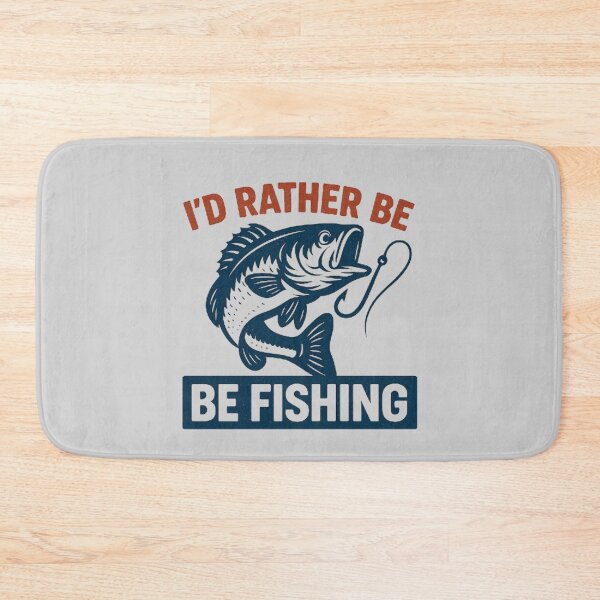 Item preview, I'd Rather Be Fishing designed and sold by H2Texts.