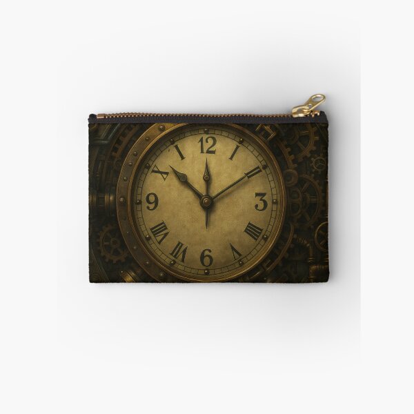 Item preview, Angelic Clock Protocol · Dark Steampunk Clockwork Mechanism Poster designed and sold by InNyutLab.