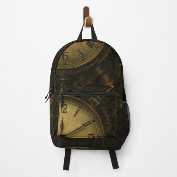 Item preview, Angelic Clock Protocol · Dark Steampunk Clockwork Mechanism Poster designed and sold by InNyutLab.