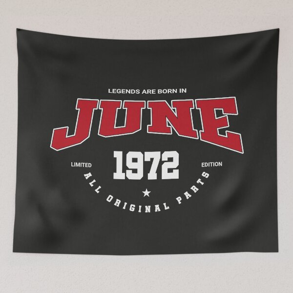 Item preview, June legends 1972 designed and sold by HB Shirts.