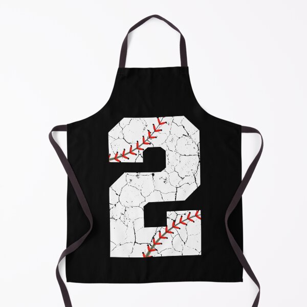 Item preview, Baseball Birthday 2 Distressed Number with Red Stitches designed and sold by JRRTs.