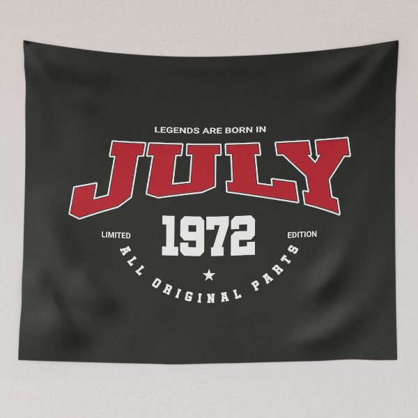 Item preview, July legends 1972 designed and sold by HB Shirts.