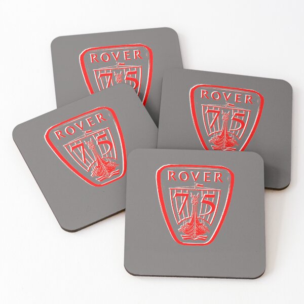 Item preview, ROVER-75-CLASSIC-CAR-LOGO-REDWHITE designed and sold by JakobiHopper.
