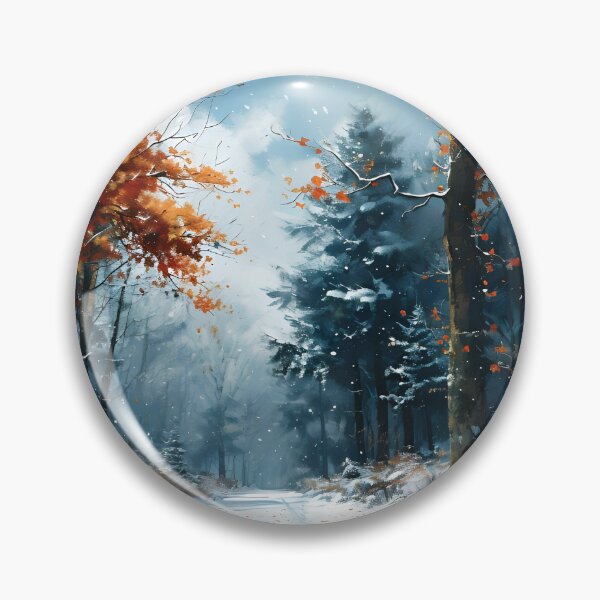 Item preview, Winter Forest Serenity Pathway designed and sold by Amr Siam.