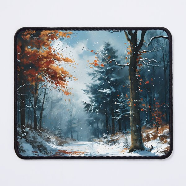 Item preview, Winter Forest Serenity Pathway designed and sold by Amr Siam.