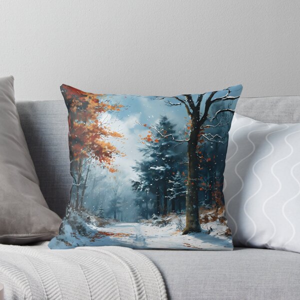 Item preview, Winter Forest Serenity Pathway designed and sold by Amr Siam.