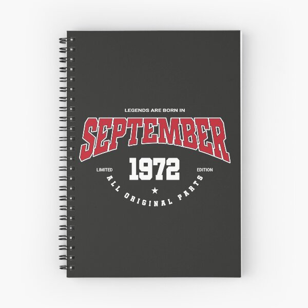 Item preview, September legends 1972 designed and sold by HB Shirts.