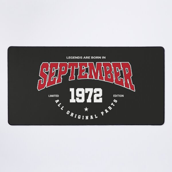 Item preview, September legends 1972 designed and sold by HB Shirts.
