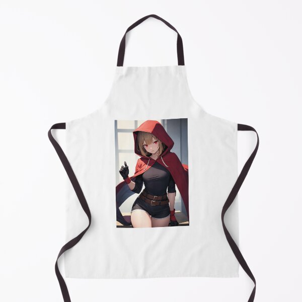 Item preview, Red Riding Hood Anime Girl Dark Fantasy Art designed and sold by iloveanimechibi.