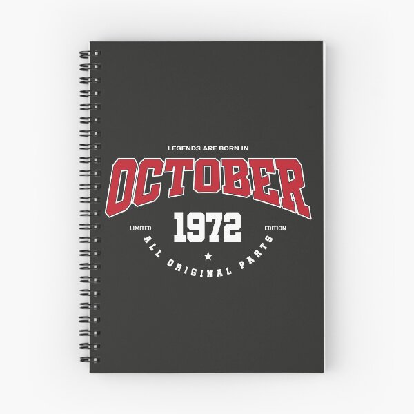 Item preview, October legends 1972 designed and sold by HB Shirts.