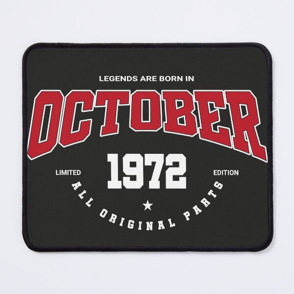 Item preview, October legends 1972 designed and sold by HB Shirts.