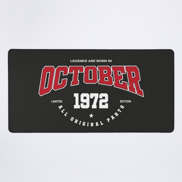 Item preview, October legends 1972 designed and sold by HB Shirts.