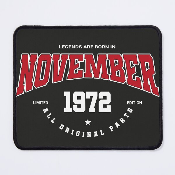 Item preview, November legends 1972 designed and sold by HB Shirts.