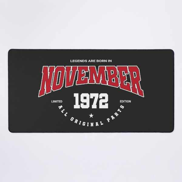 Item preview, November legends 1972 designed and sold by HB Shirts.