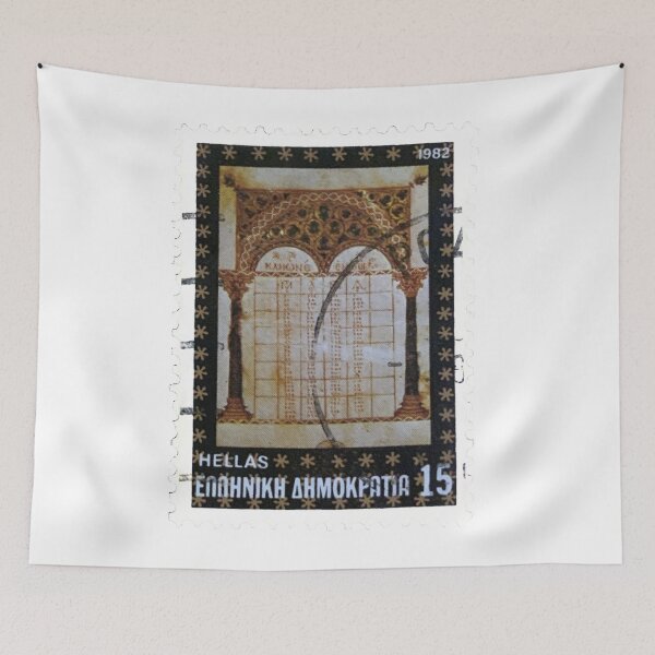 Item preview, Greek Greece Hellas Vintage Postage Stamp designed and sold by red-amber65.