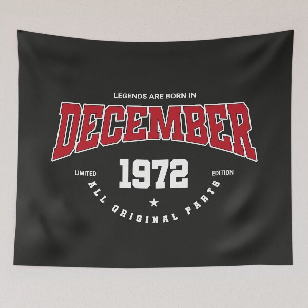Item preview, December legends 1972 designed and sold by HB Shirts.