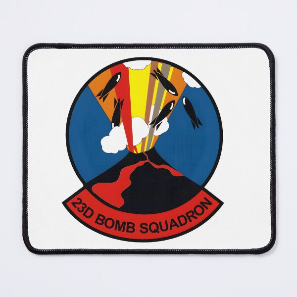 Item preview, 23d Bomb Squadron Volcano Eruption Emblem designed and sold by CharlieDesings.