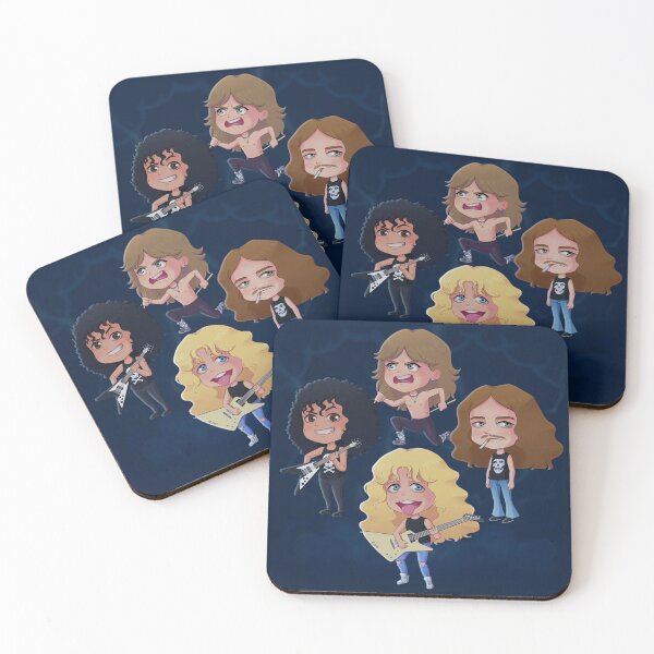 Item preview,  Chibi Thrash Metal Band  designed and sold by StickWithMusic.